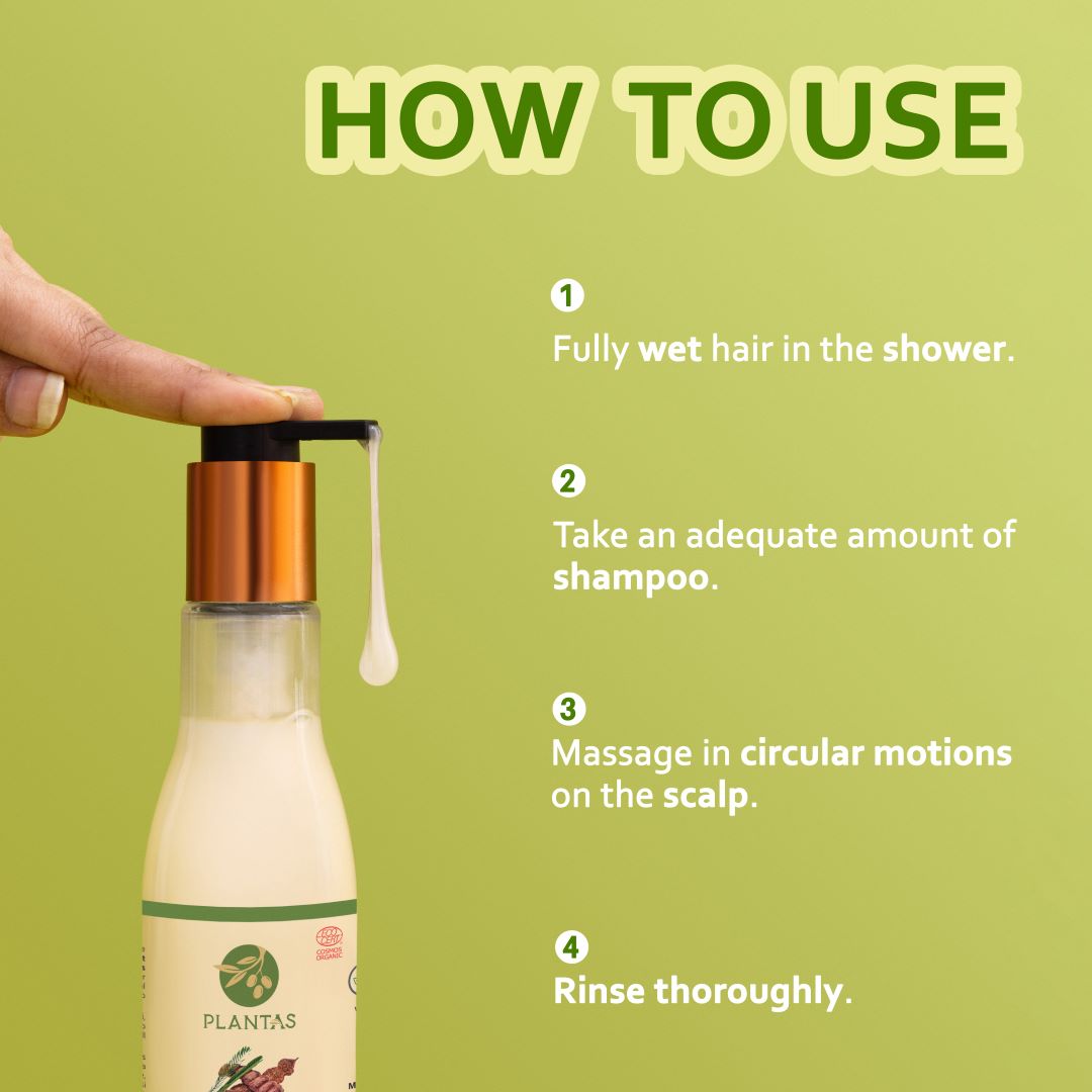 Organic Shampoo - Hair Fall Control & Repair 200ml
