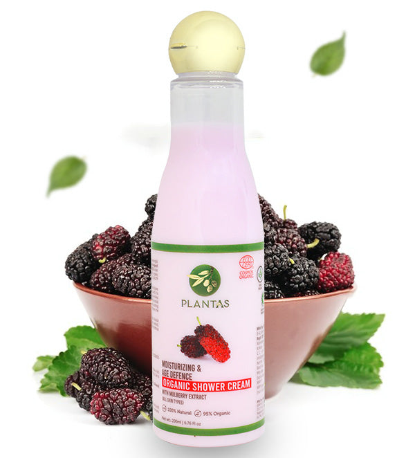 Plantas - Organic Shower Cream Mulberry Extract