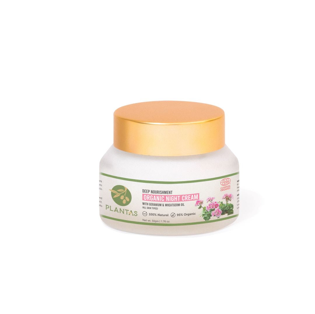 Organic Night Cream - Deep Nourishment 50g