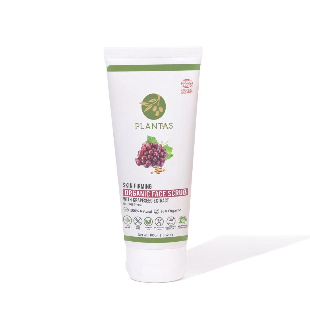 Organic Face Scrub - Skin Firming