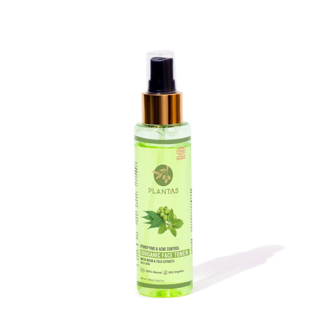 Organic Face Toner - Purifying & Acne Control 100ml