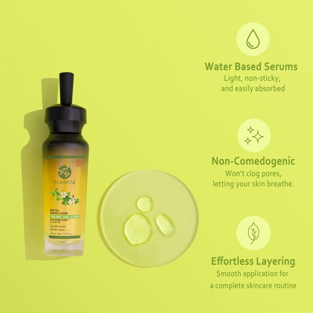 Organic Hair Serum - Hair Fall Control & Repair