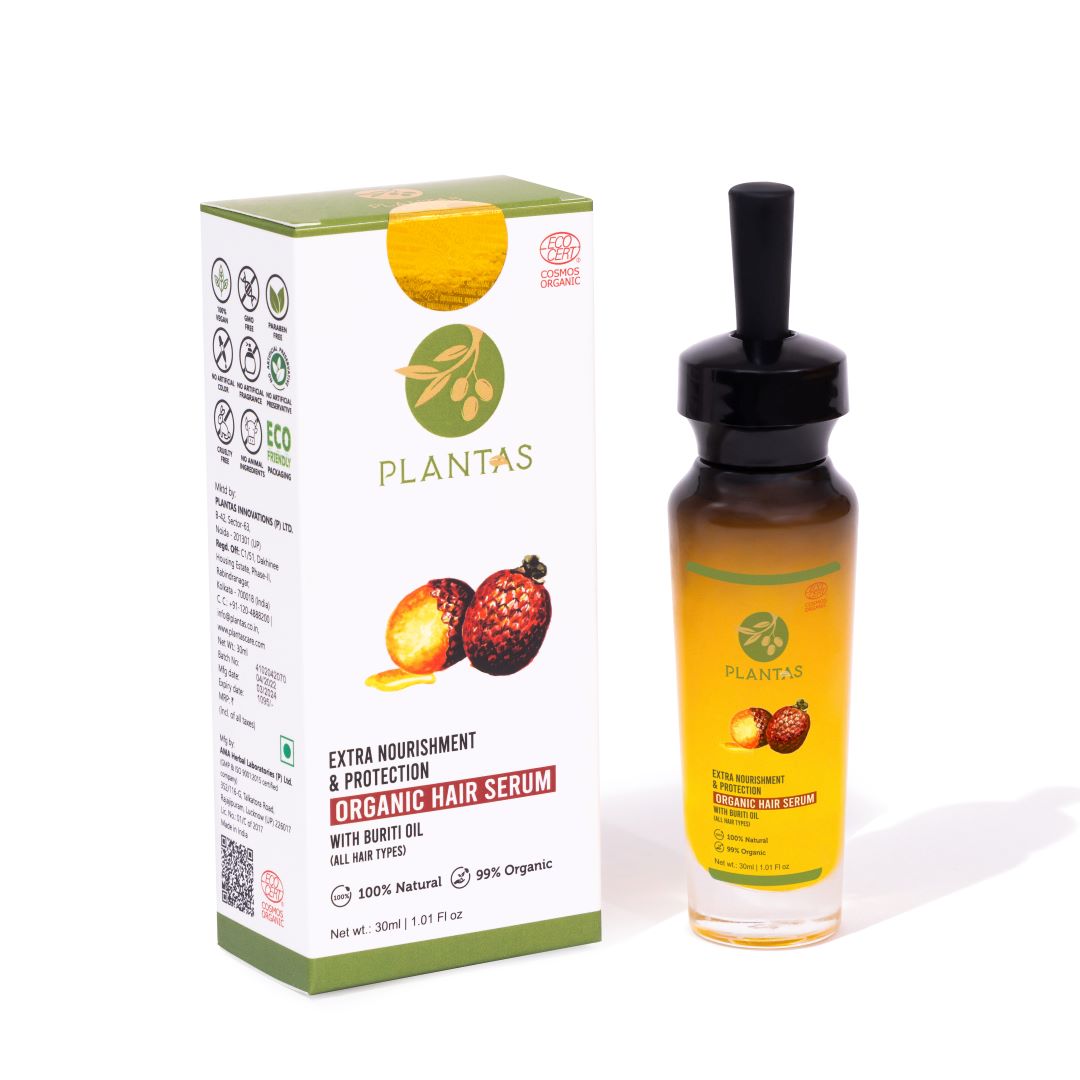 Organic Hair Serum - Extra Nourishment & Protection