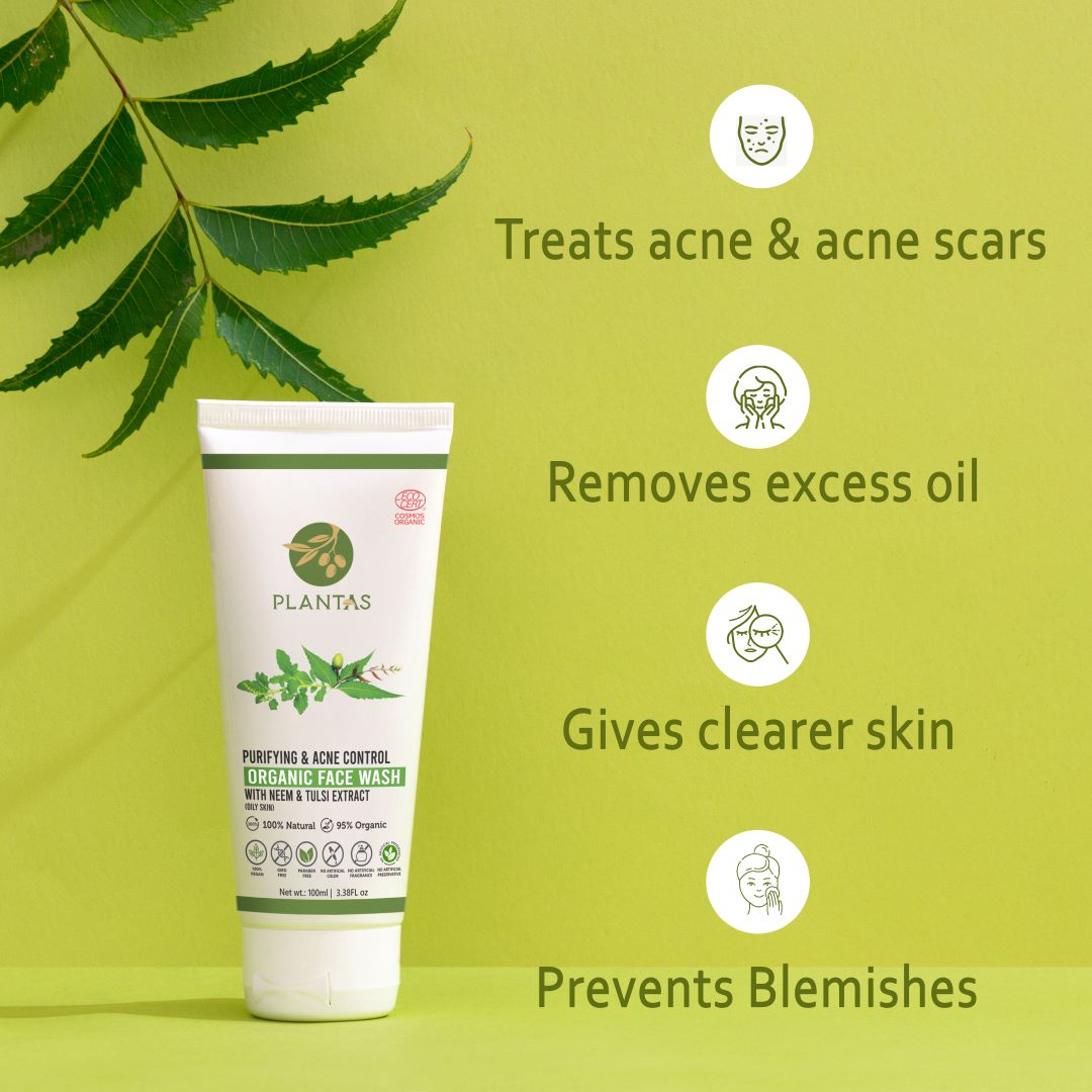Organic Face Wash - Purifying & Acne Repair