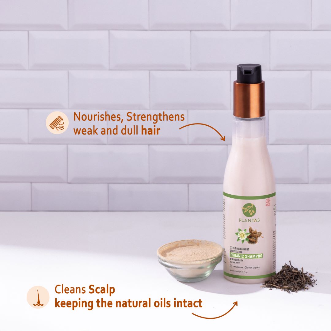 Organic Shampoo - Extra Nourishment & Protection 200ml