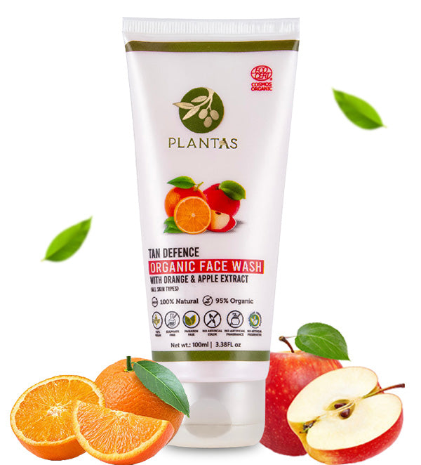 Plantas - Organic Face Wash Orange and Apple Extract
