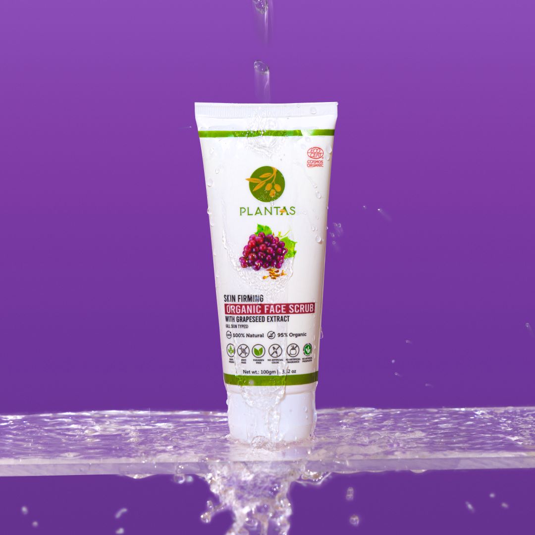 Organic Face Scrub - Skin Firming