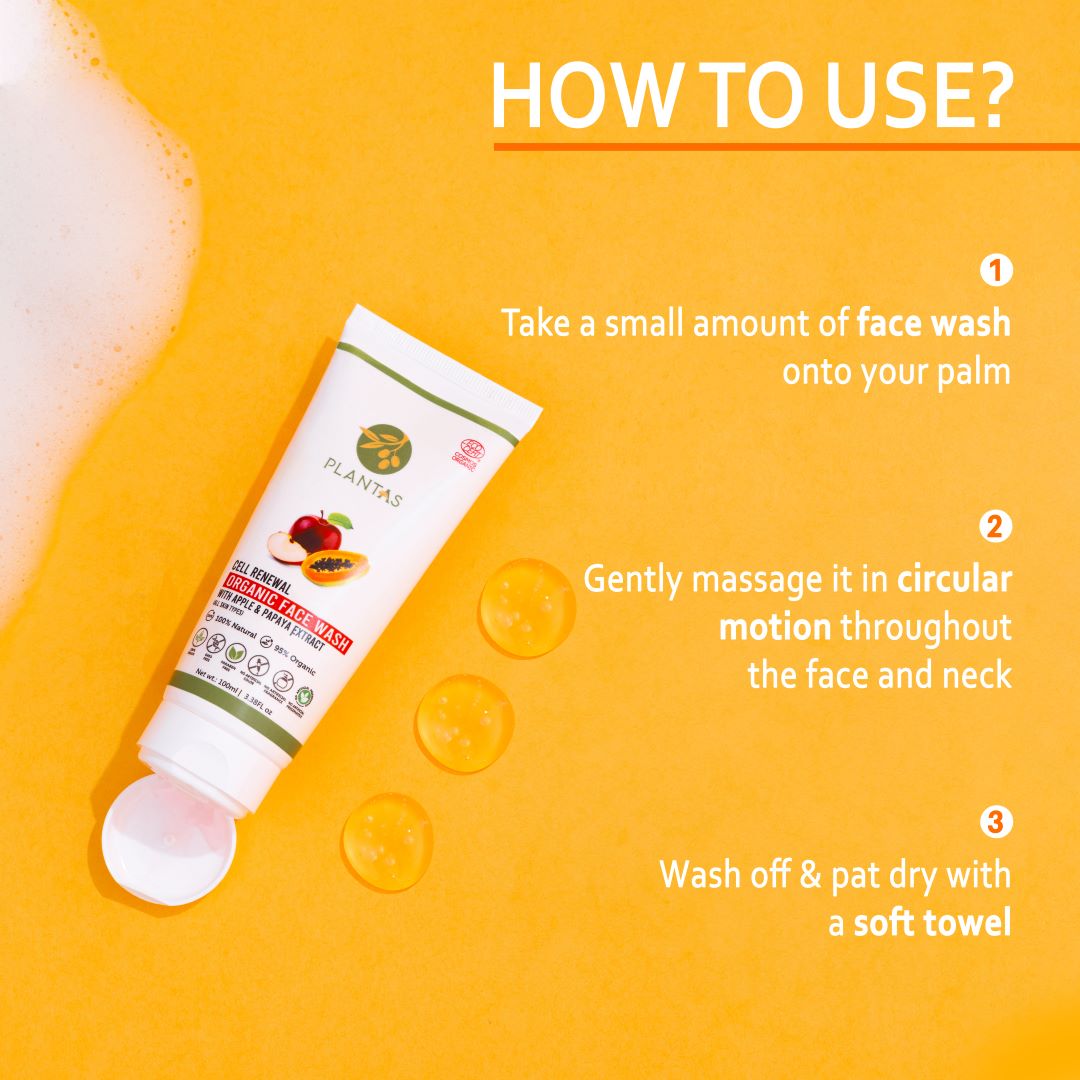 Organic Face Wash - Cell Renewal