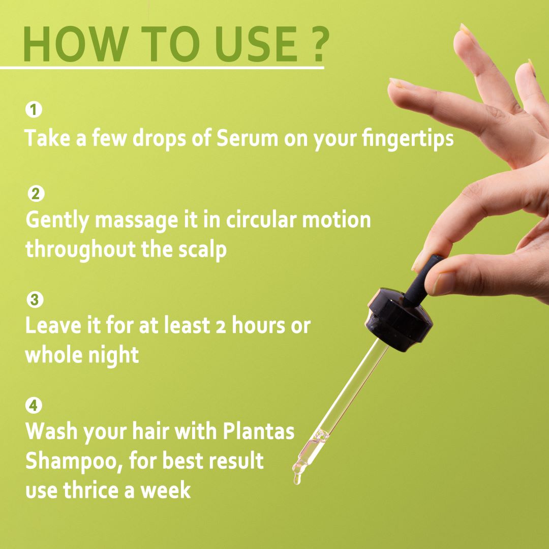 Organic Hair Serum - Hair Fall Control & Repair
