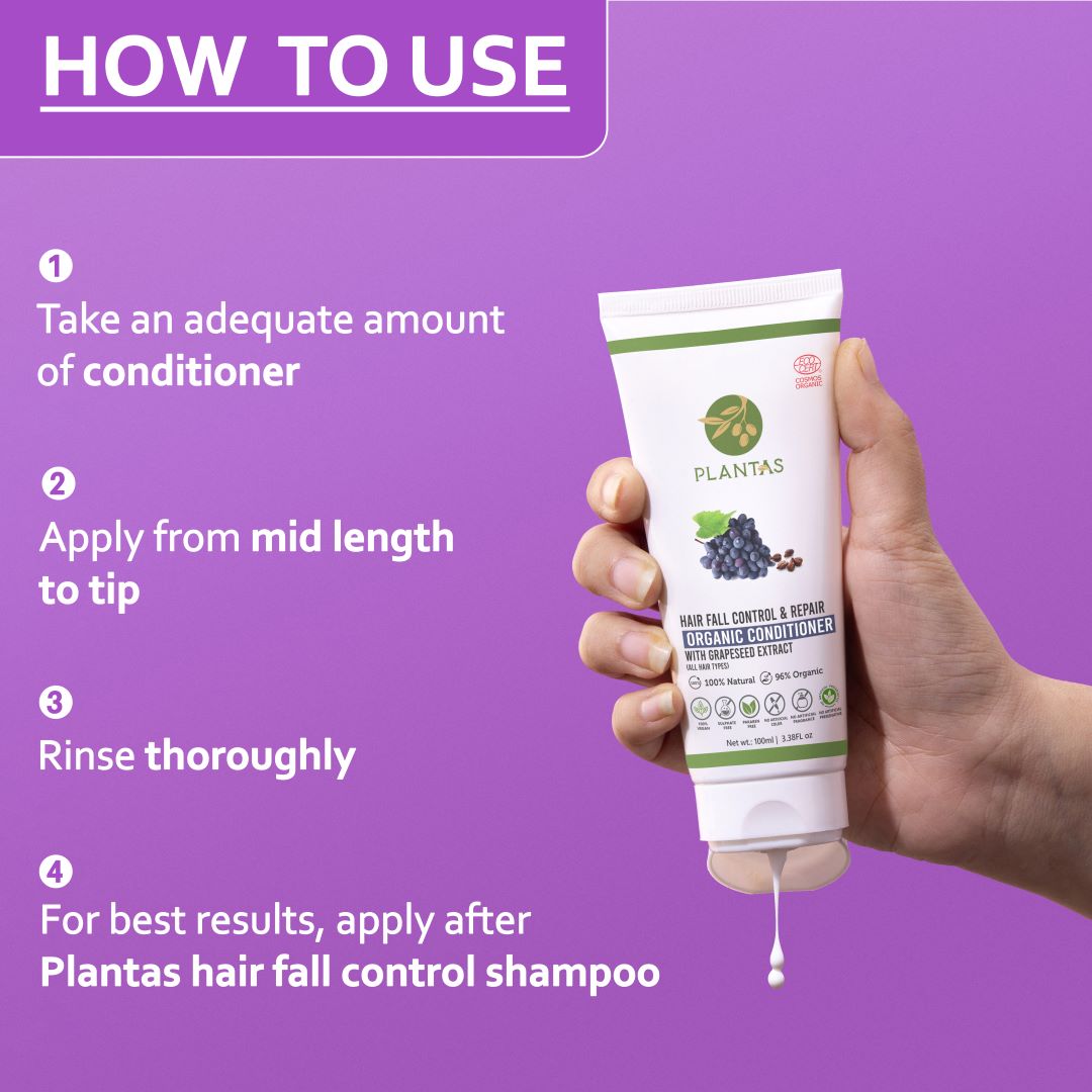 Organic Hair Conditioner For Hair Fall Control & Repair 100ml