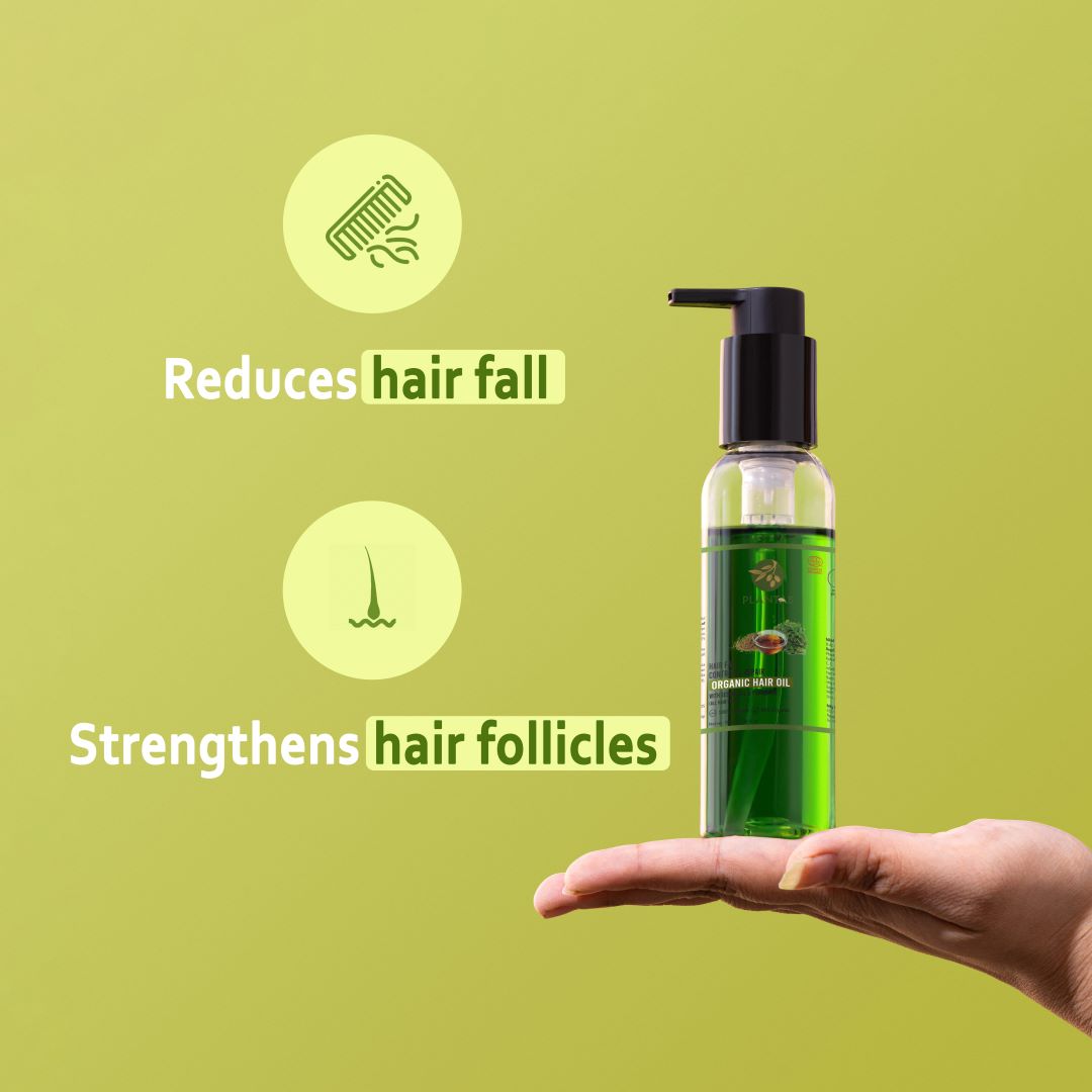 Organic Hair Oil - Hair Fall Control & Repair 100ml