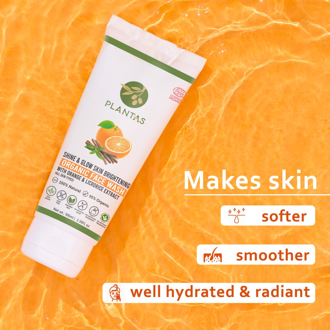 Organic Face Wash - Skin Brightening