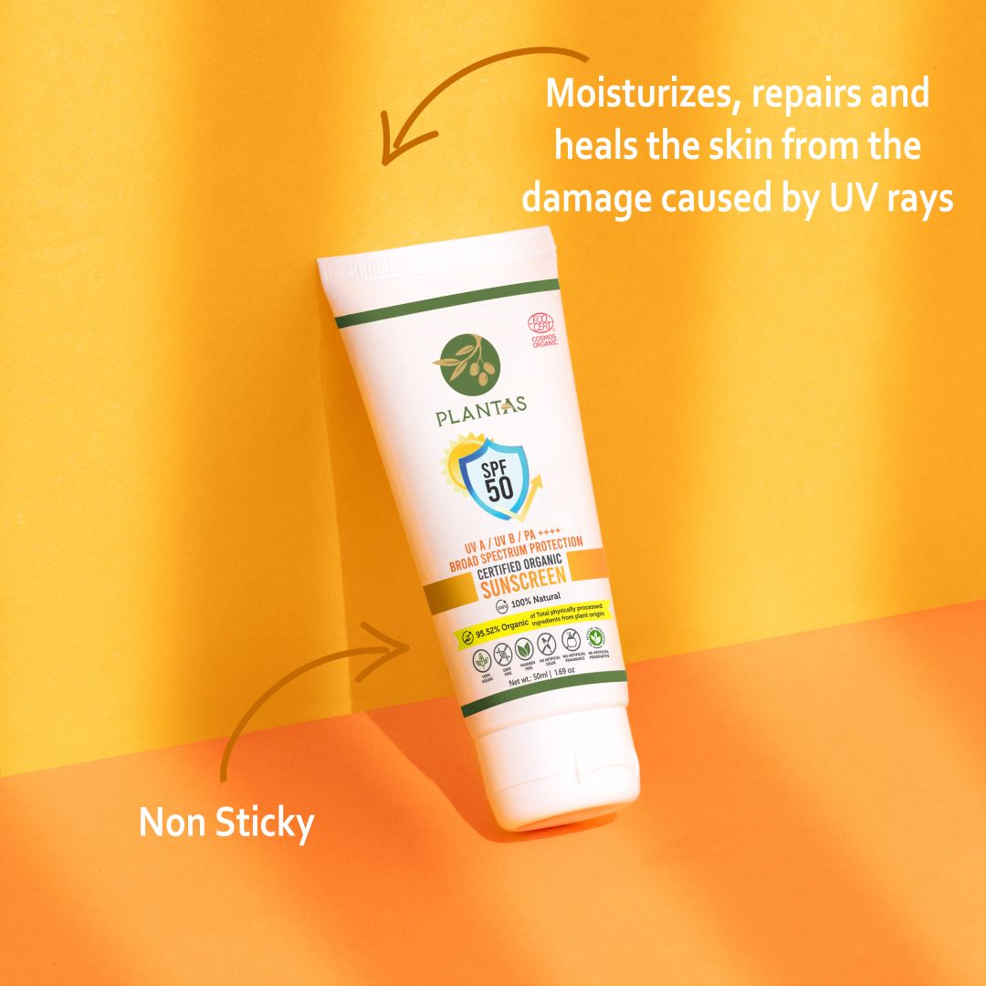 Organic Sunscreen SPF50