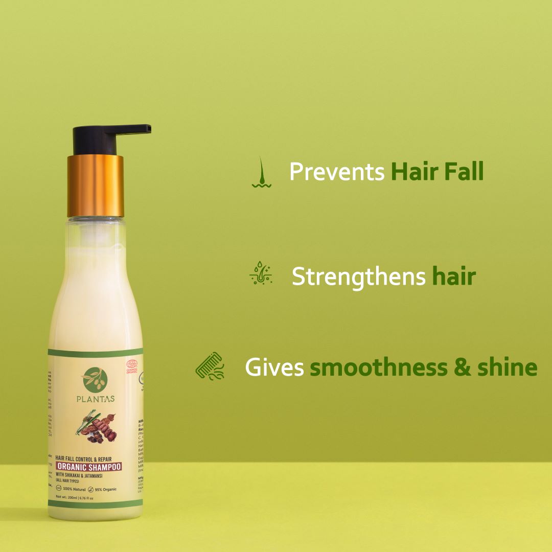 Organic Shampoo - Hair fall Control & Repair 200ml