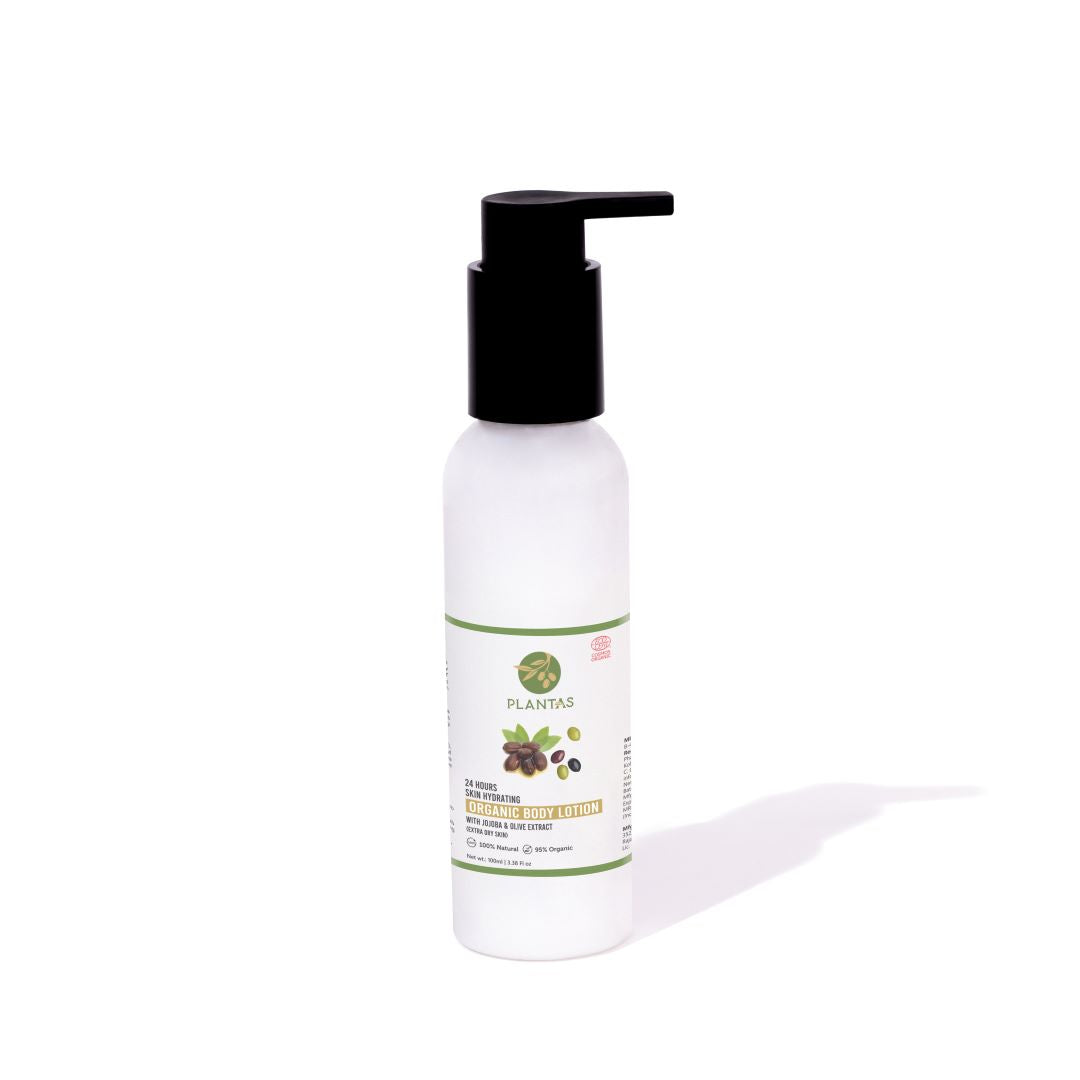 Organic Body Lotion - 24 Hrs Skin Hydrating (Extra Dry Skin) 100ml