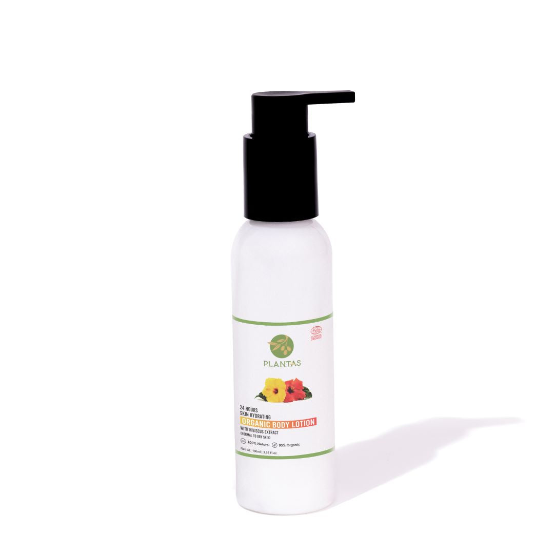 Organic Body Lotion - 24 Hrs Skin Hydrating (Normal to Dry Skin) 100ml