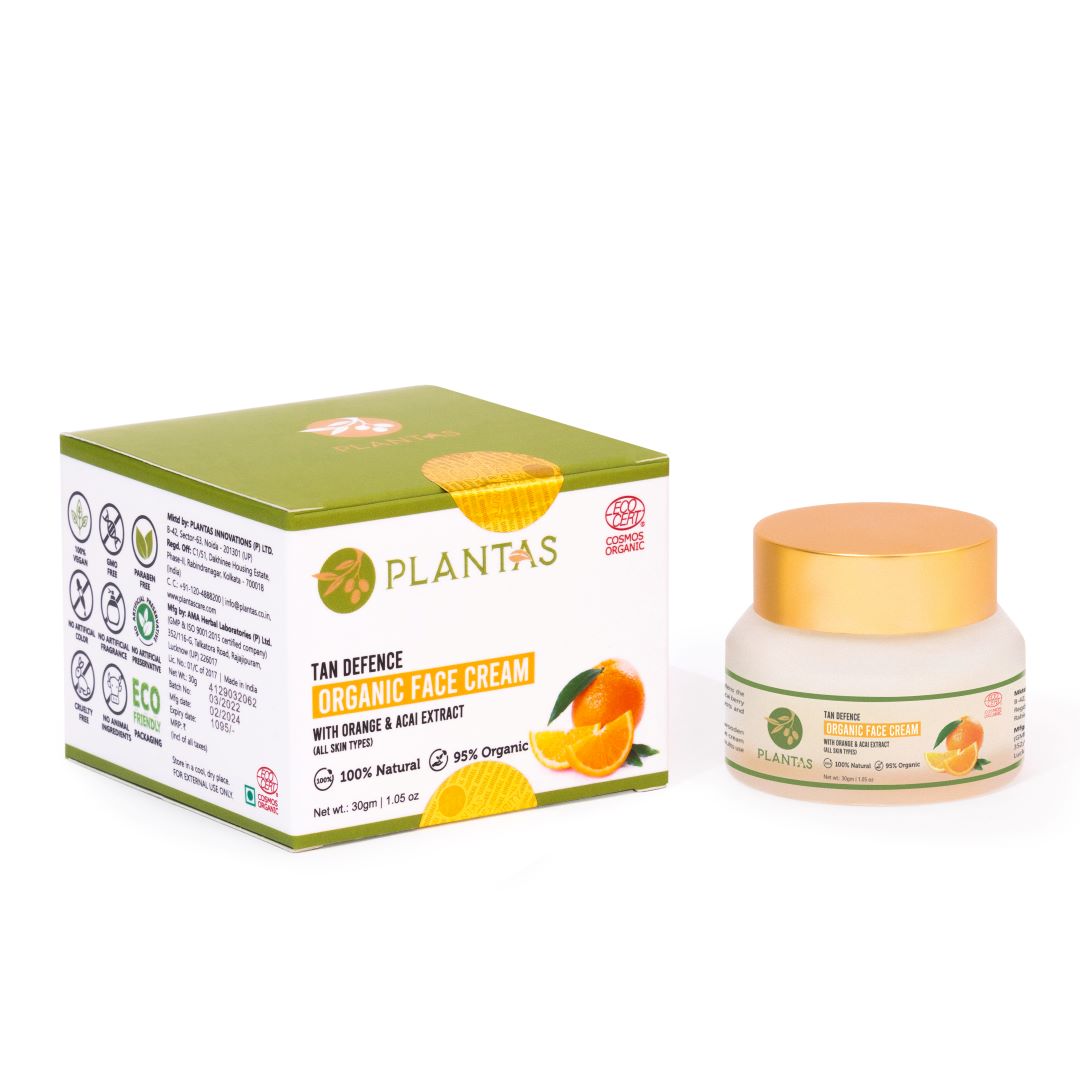 Organic Face Cream - Tan Defence 30g