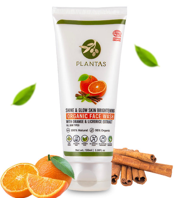 Plantas - Organic Face Wash Orange and Licrorice Extarct
